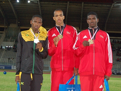 Gold for Cedenio, James as T&T wins nine medals on day one