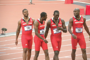 UP TO SILVER - Gay sanction to earn T&T Olympic 4x1 promotion