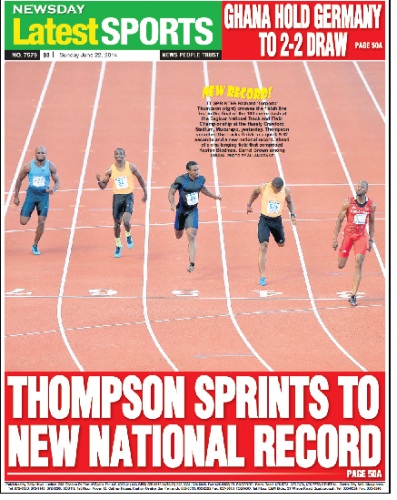 ‘Torpedo’ Thompson sets new national record