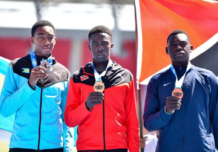  Gold, silver and 2 bronze for T&T