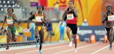 Ahye, St Fort, Thomas in sprint final