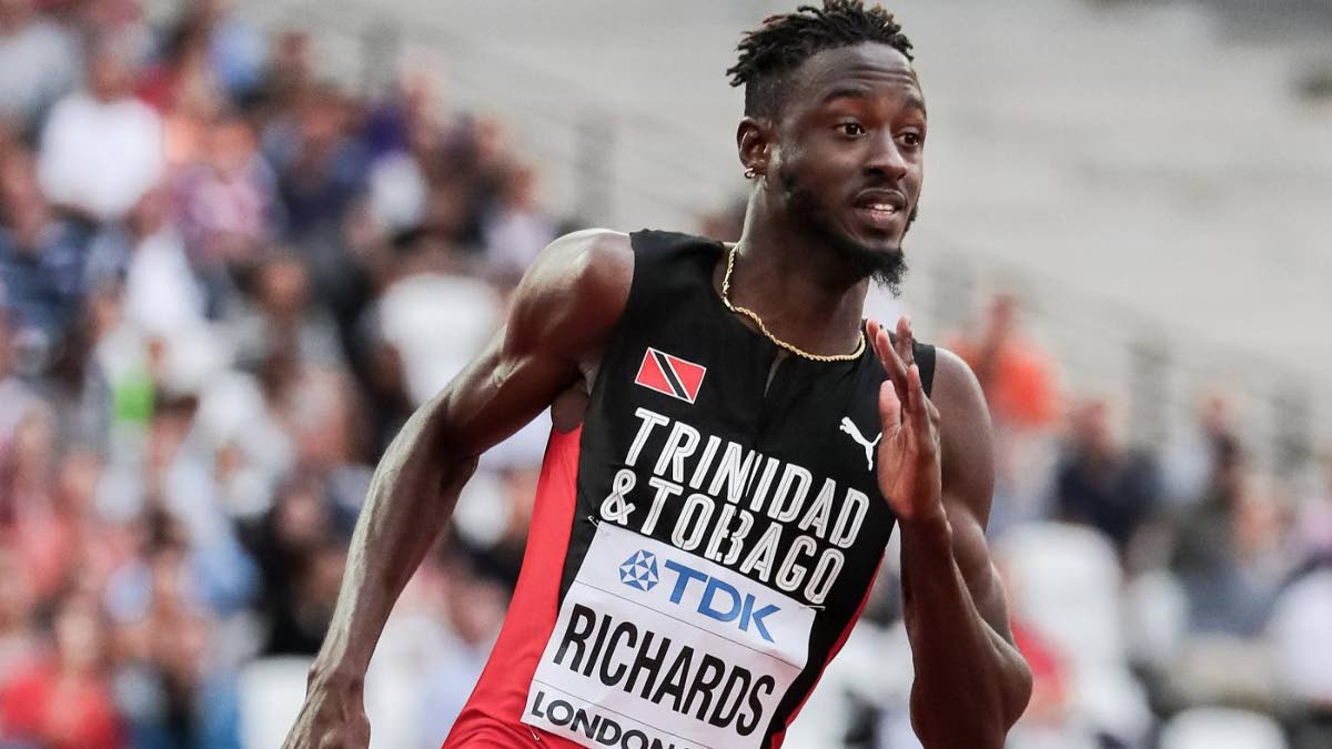 Richards takes silver in Prefontaine 200m