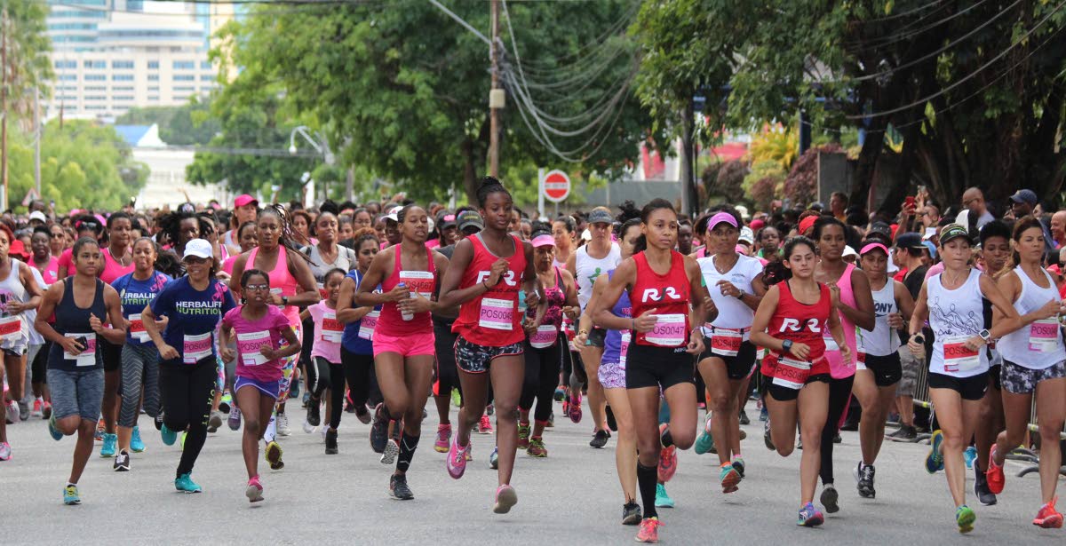 5,000 in Scotiabank Women against Breast Cancer 5K
