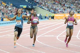 BIG SCALP Ahye whips Olympic champ Fraser-Pryce