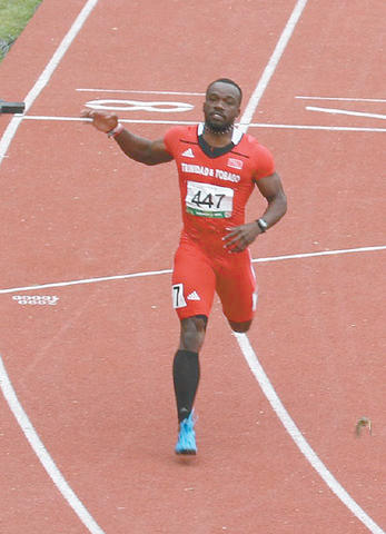 Thomas fifth in CAC men’s 110m hurdles