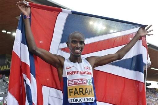 Farah denies doping