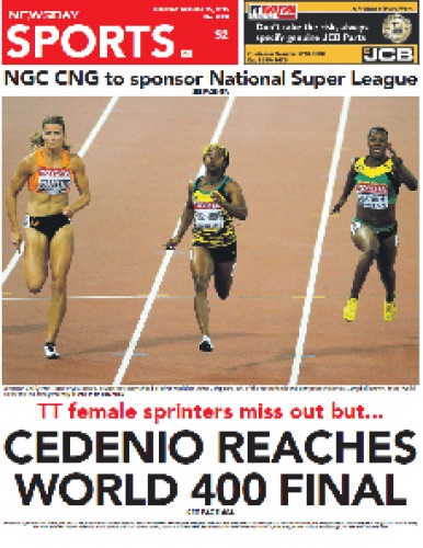 Machel Cedenio stands alone