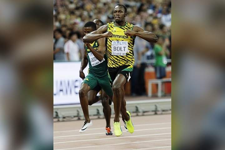 'Beaver' Bolt Champ beats Gatlin again for 4th 200m gold