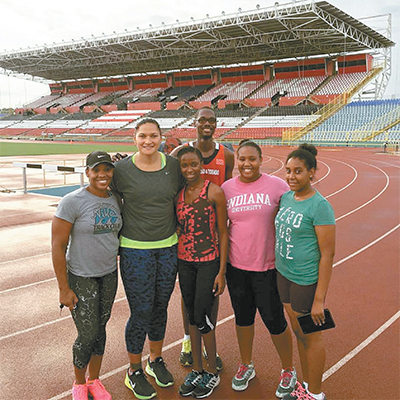 Olympic champion inspires young T&T athletes