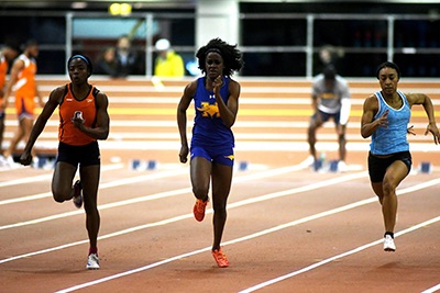 Parris gets golden track double