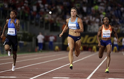 Walcott, Ahye get bronze at Rome Diamond League