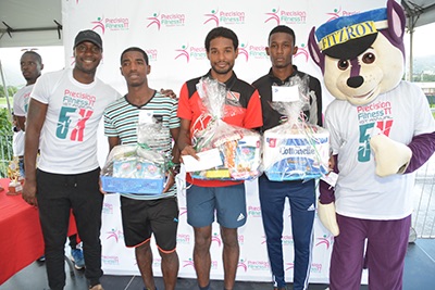 Pereira, Francis win Precision Fitness T&T 5K