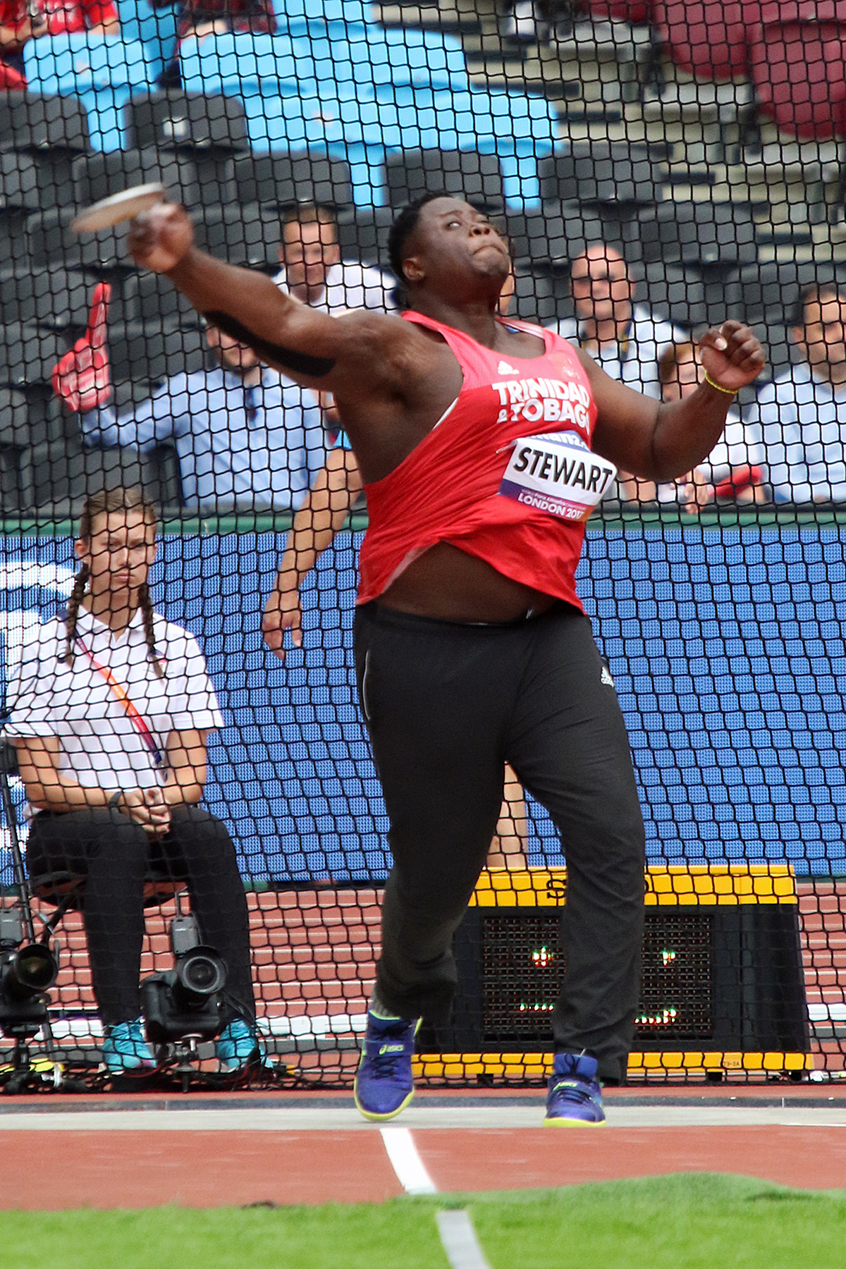 Stewart 5th in Para World championships discus