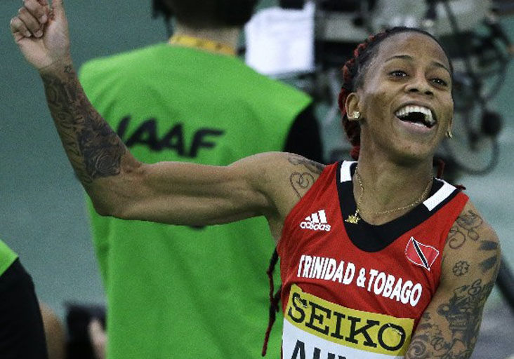 Ahye shows class in 150m street race