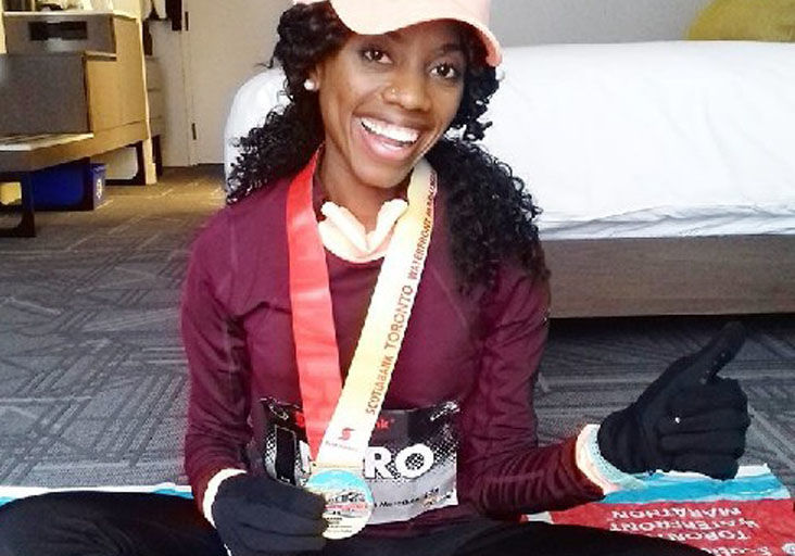 Tonya Nero 19th in Toronto Marathon