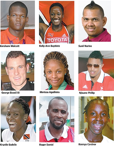 Walcott, Baptiste in line for track and field sweep