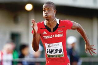 Flying Farinha - Abilene sprinter posts wind-assisted 20.71 in 200 metres