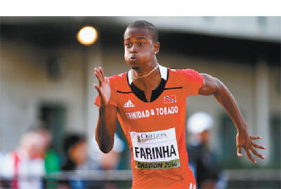 Farinha completes Junior sprint double