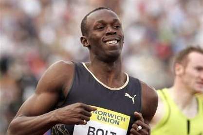 Bolt unhappy with time in 200m New York win