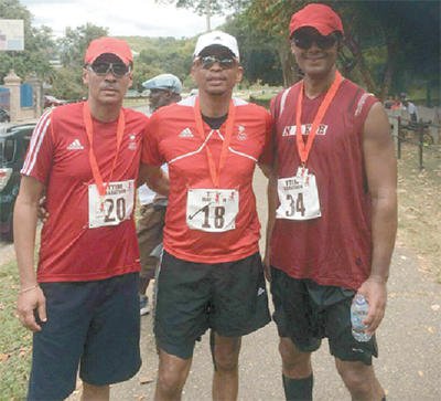 Kenyans run away with T&T marathon