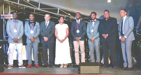 President hosts grand affair for Olympic squad