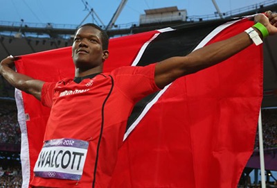 Walcott to carry Team TTO flag
