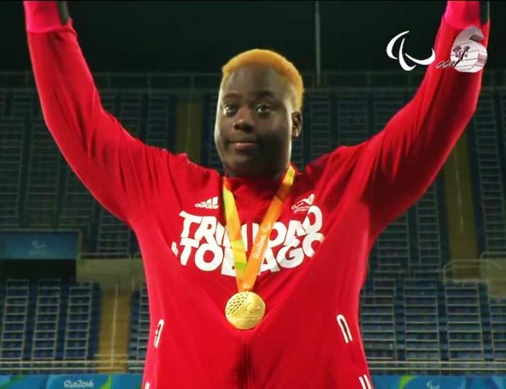 GOLDEN THROW - Stewart smashes own mark at Paralympic Games