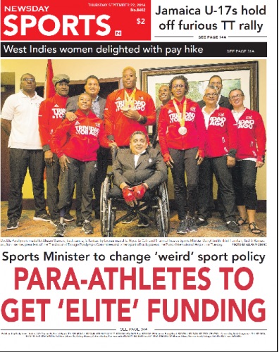 Para-athletes to get ‘elite’ funding