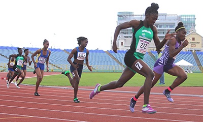 St Fort, Smith, Elcock secure sprint double at Carifta Trials