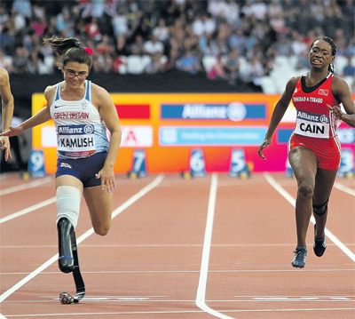Cain repeats as bronze medallist