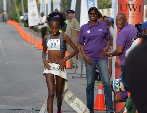 FIRST LADY - Nero, Perez back on top in UWI Half-Marathon