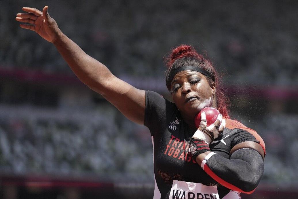 Tokyo Olympics : Portious Warren, best throw women's shot put