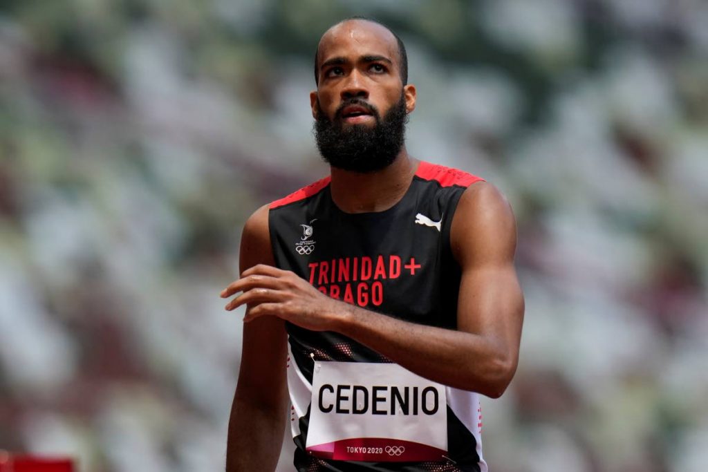 Tokyo Olympics : Machel Cedenio,  men's 400m heat