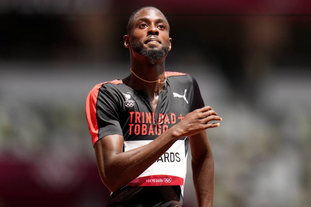 Tokyo Olympics : Jereem Richards, men's 200m heat
