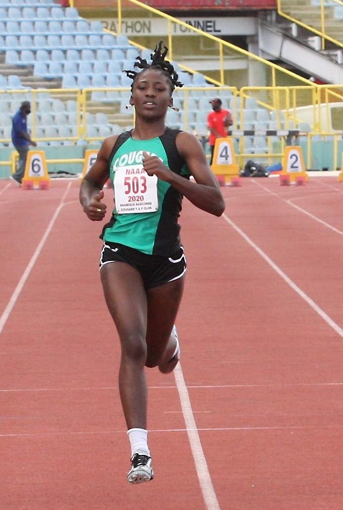 CARIFTA Trials & Prep Series : Shaniqua Bascombe won sprint double