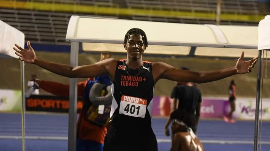 CARIFTA Games Kingston JAM : Aaron Antoine U20 High Jump Nnational Junior Record