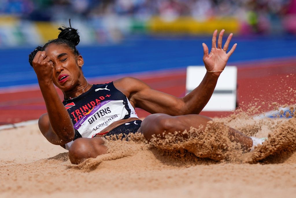 Commonwealth Games Birmingham UK : Tyra Gittens long jump qualification